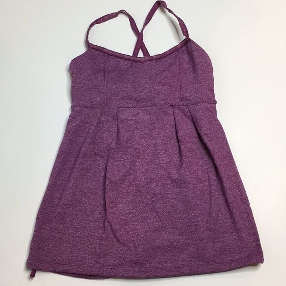 lululemon athletica Tops - Lululemon Athletica Sz 6 Purple Athletic Tank Top